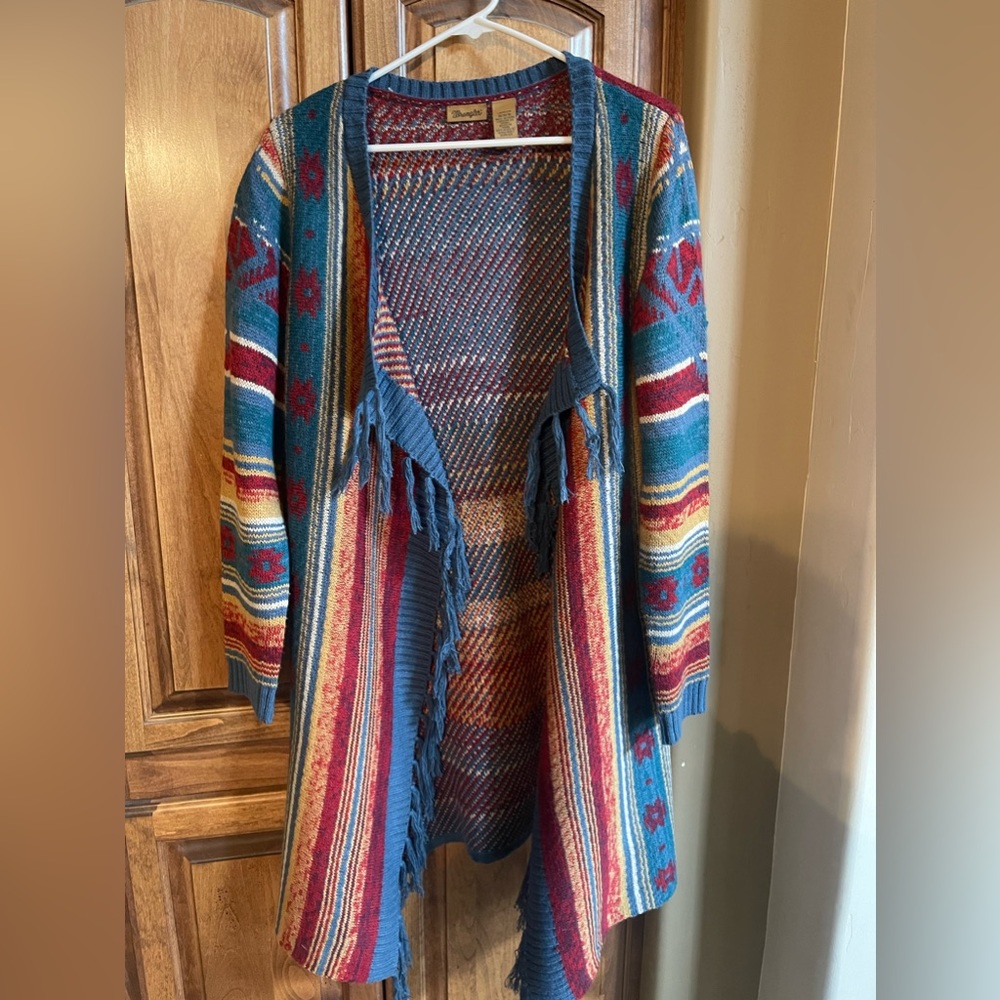Wrangler jacket long size M so cute with jeans